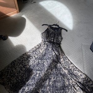 Sleeveless Camouflage Dress